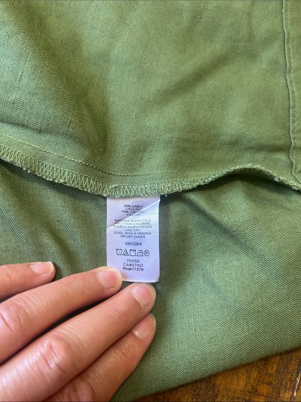 Ann Taylor Olive Ruffle Midi Skirt - Picture 11 of 11